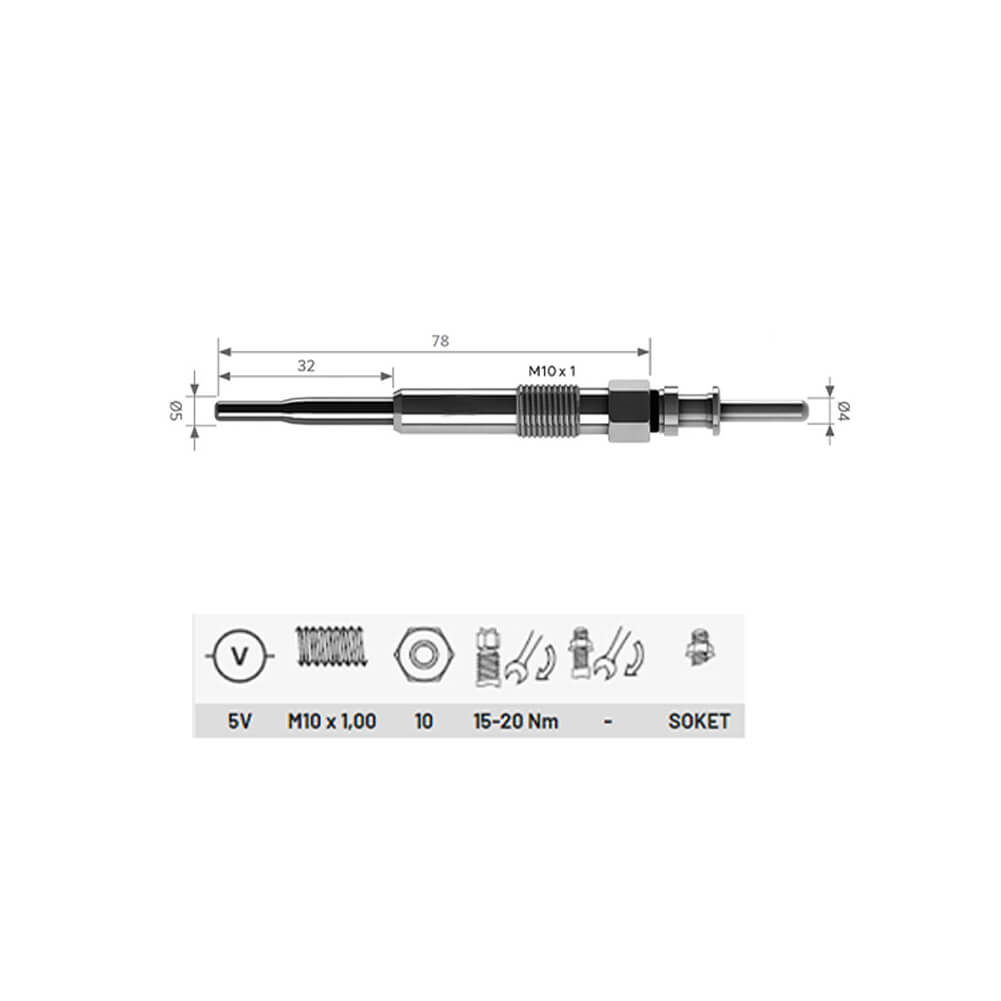 7786869,  Heater Glow Plugs For BMW