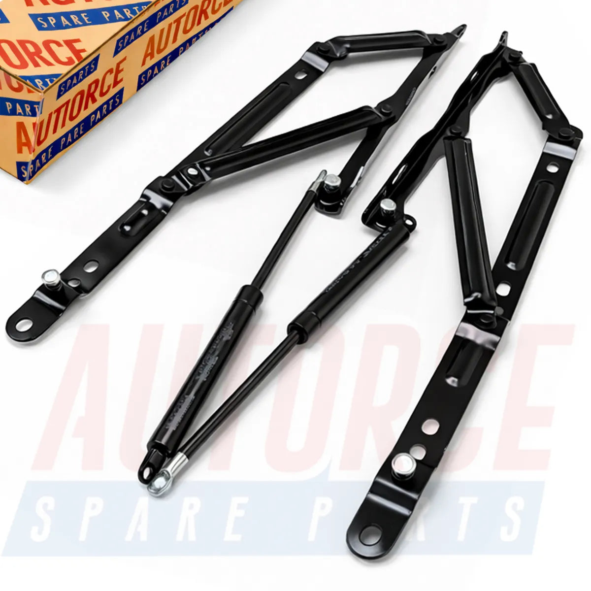 Easy installation of 1000N gas struts on king size ottoman bed frame - standard tools only