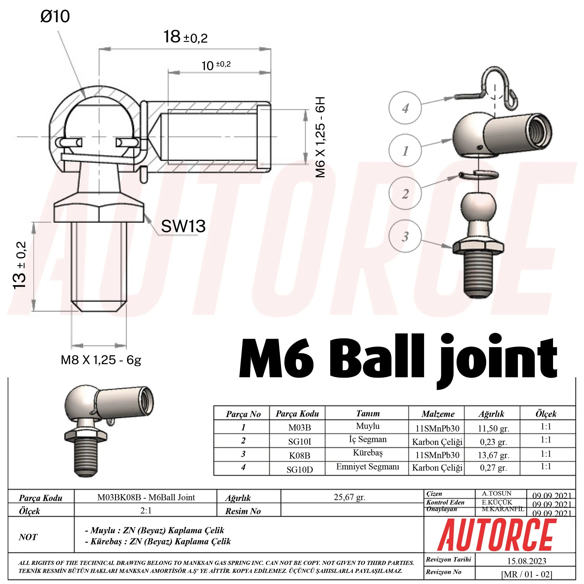 400mm M6 threaded gas struts for outdoor storage box lids – 300N lift supports with bracket kit