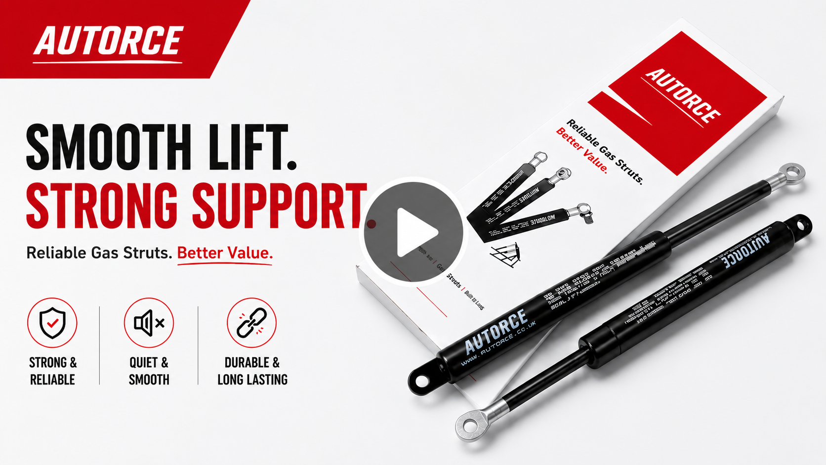 Ottoman Bed Lift Gas Struts Installation Video – Demonstration of Smooth Lifting Support for Storage Beds with Safe Opening and Closing Operation