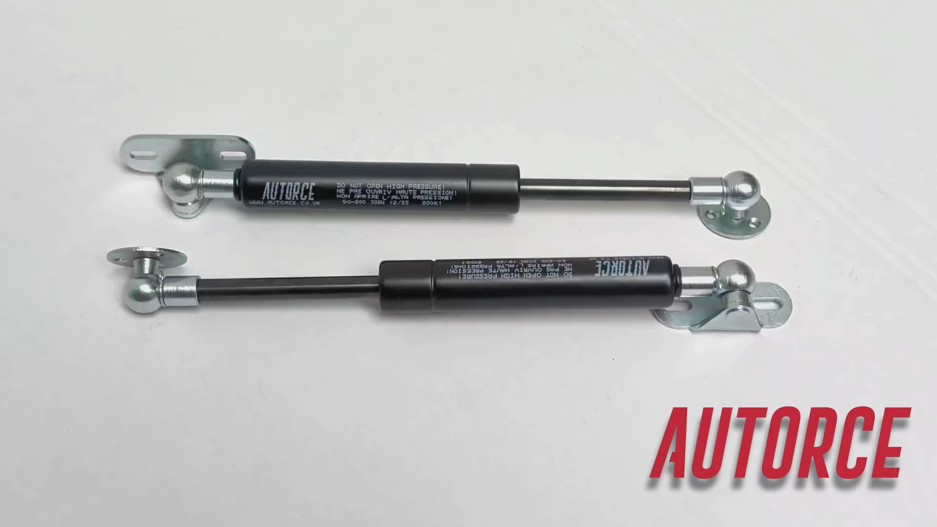 How to Install 300mm 200N Toy Box Soft Close Gas Struts with 10mm Ball Socket and 2x L + 2x Flat Brackets for Controlled Lid Support