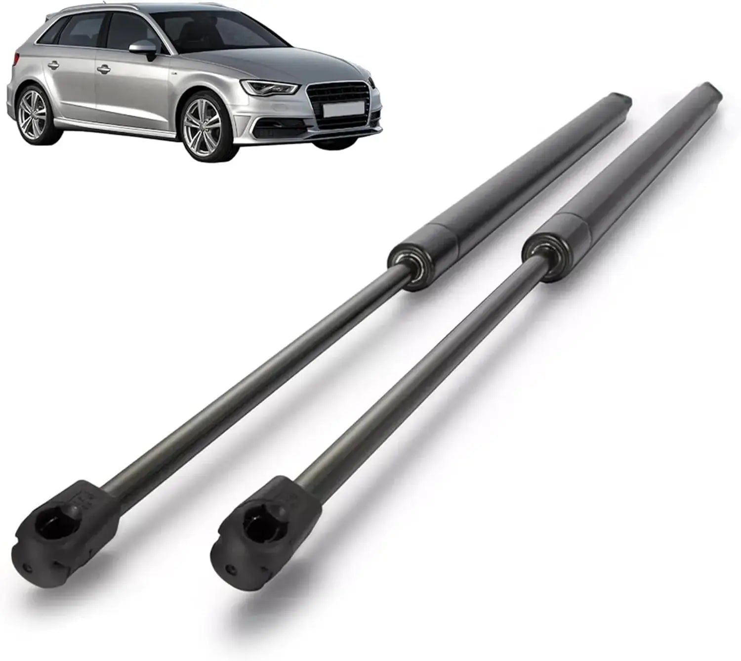 2 Pcs Rear Tailgate Boot Gas Struts For Audi A3 (8P1) (8PA) (2004 - 2013) 410 (N) 530 MM - 8P4827552B