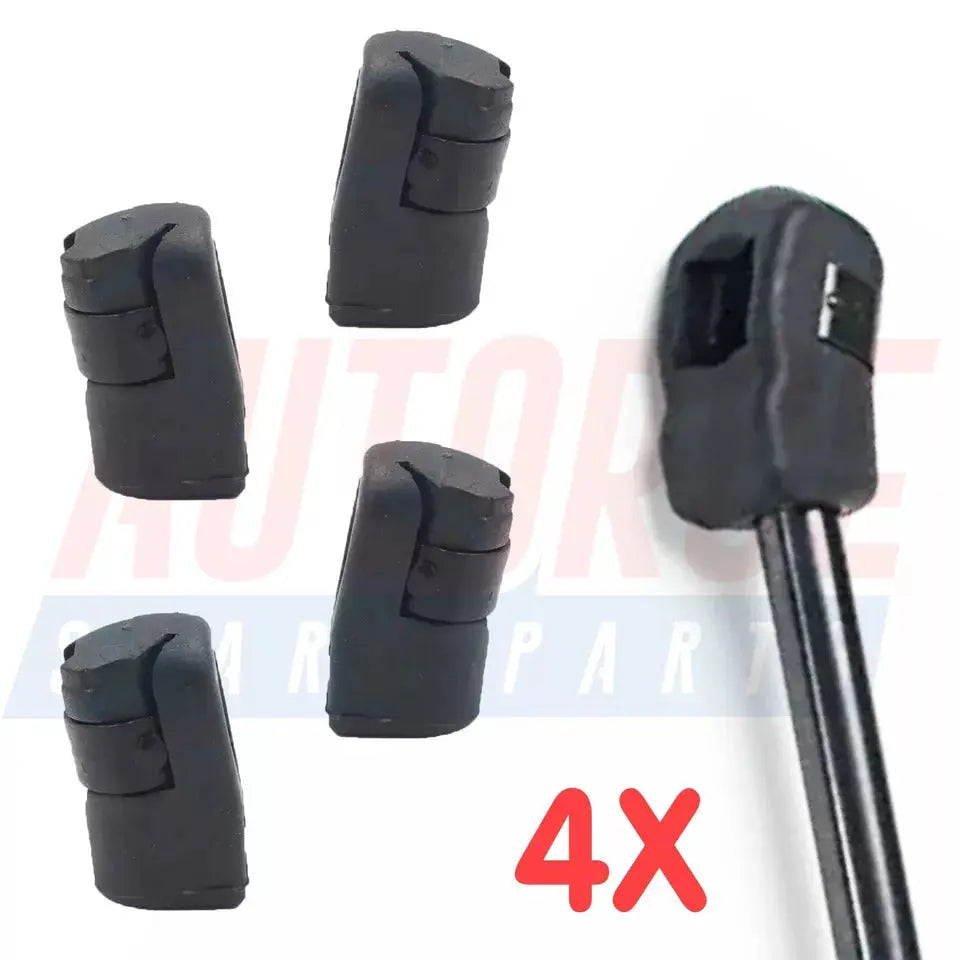 4 Piece Set of M6 M8 M10 Plastic Ball Heads for Gas Struts End Fittings, Boot Bonnet or Universal Gas Lift Plastic Ball Heads