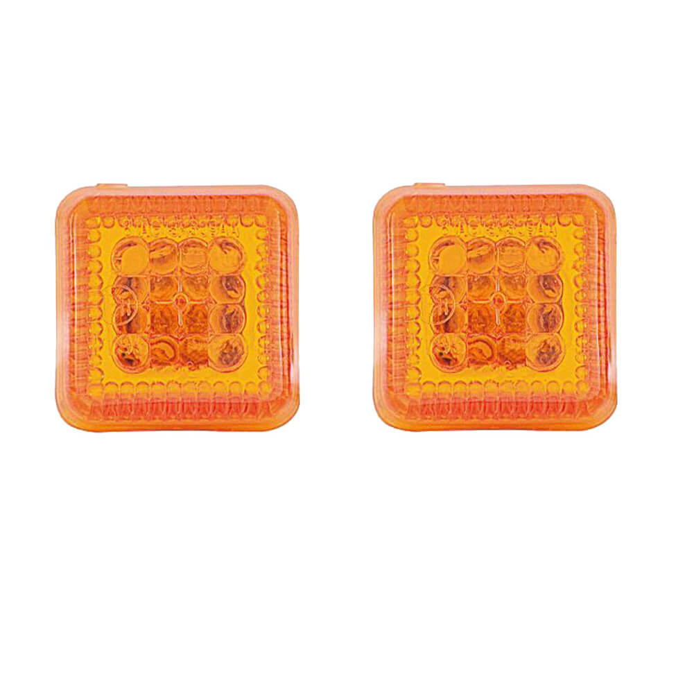 89VB13K354AA Side Indicator Repeater Lamp Lens Orange FORD 