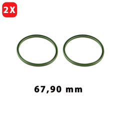 3C0145117K, 7L6145117 Intercooler Turbo Hose Seal O‑ring Gasket 67,90 Mm For BMW