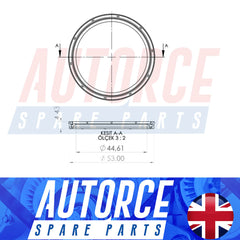 8201089106, GM 95522467 6000618817 Intercooler Turbo Seal Gasket