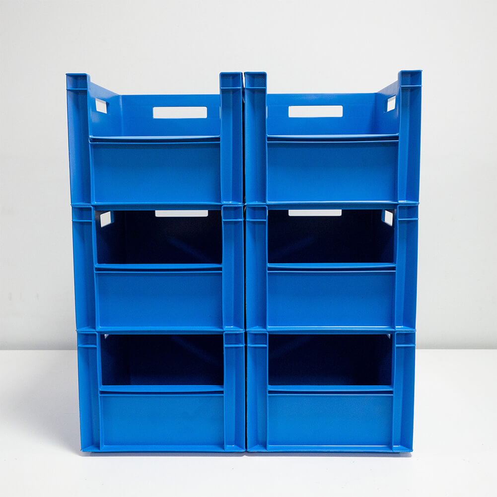 Standard Euro Industrial Plastic Storage Boxes - Heavy Duty Container Crate